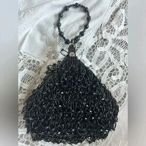 Beaded Evening  Bag with Zipper